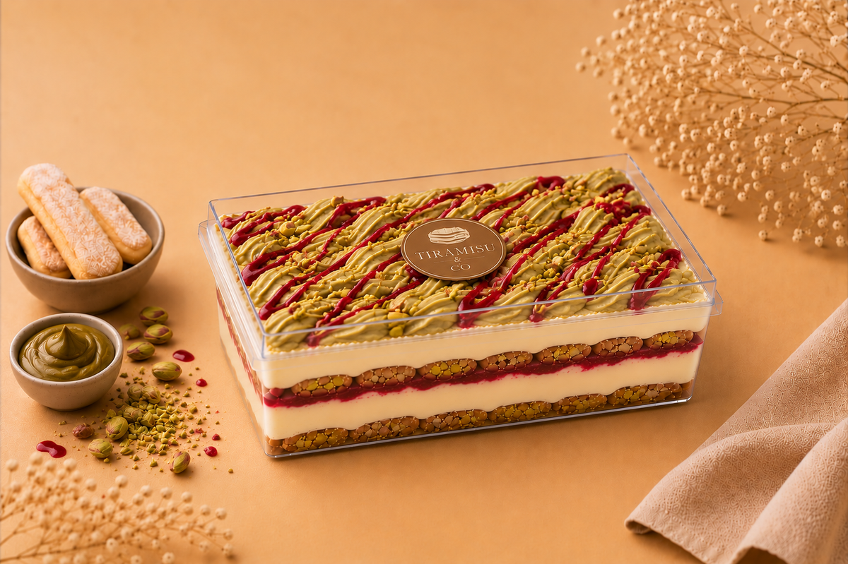 Tiramisu Pistache Framboise