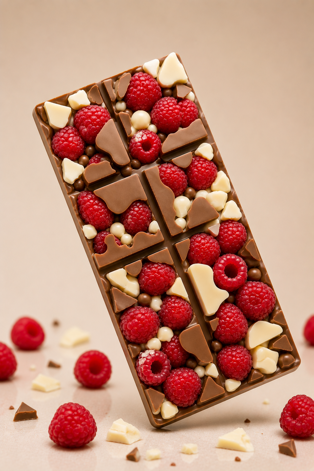 Tablette aux 2 choco framboises