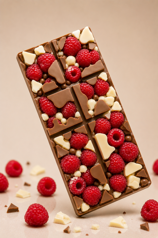 Tablette aux 2 choco framboises